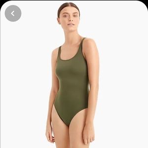 J. Crew 1989 Scoopback One Piece
